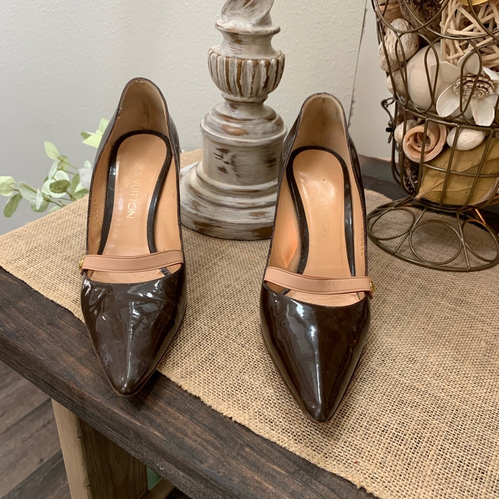 Louis Vuitton Patent Pumps